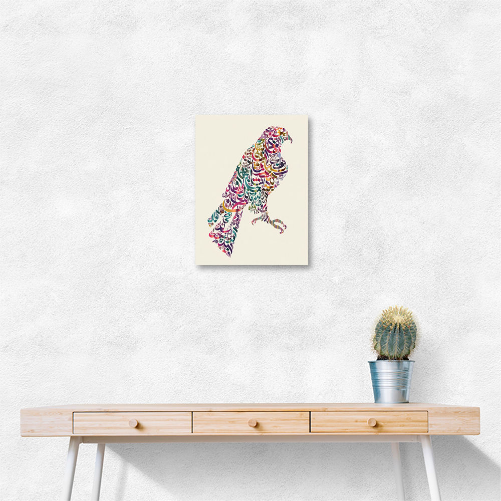 Abstract style Falcon Arabic Calligraphy Wall Art 1 Abstract style Falcon Arabic Calligraphy Wall Art 1