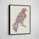 Abstract style Falcon Arabic Calligraphy Wall Art 1 Abstract style Falcon Arabic Calligraphy Wall Art 1