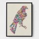 Abstract style Falcon Arabic Calligraphy Wall Art 1 Abstract style Falcon Arabic Calligraphy Wall Art 1