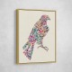 Abstract style Falcon Arabic Calligraphy Wall Art 1 Abstract style Falcon Arabic Calligraphy Wall Art 1