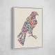 Abstract style Falcon Arabic Calligraphy Wall Art 1 Abstract style Falcon Arabic Calligraphy Wall Art 1