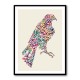 Abstract style Falcon Arabic Calligraphy Wall Art 1 Abstract style Falcon Arabic Calligraphy Wall Art 1