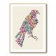 Abstract style Falcon Arabic Calligraphy Wall Art 1 Abstract style Falcon Arabic Calligraphy Wall Art 1