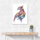 Abstract style Falcon Arabic calligraphy wall art 2 Abstract style Falcon Arabic calligraphy wall art 2