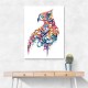 Abstract style Falcon Arabic calligraphy wall art 2 Abstract style Falcon Arabic calligraphy wall art 2