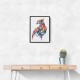Abstract style Falcon Arabic calligraphy wall art 2 Abstract style Falcon Arabic calligraphy wall art 2