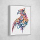 Abstract style Falcon Arabic calligraphy wall art 2 Abstract style Falcon Arabic calligraphy wall art 2