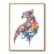 Abstract style Falcon Arabic calligraphy wall art 2 Abstract style Falcon Arabic calligraphy wall art 2