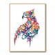 Abstract style Falcon Arabic calligraphy wall art 2 Abstract style Falcon Arabic calligraphy wall art 2