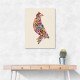 Abstract style Falcon Arabic calligraphy wall art 3 Abstract style Falcon Arabic calligraphy wall art 3