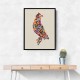 Abstract style Falcon Arabic calligraphy wall art 3 Abstract style Falcon Arabic calligraphy wall art 3