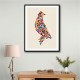 Abstract style Falcon Arabic calligraphy wall art 3 Abstract style Falcon Arabic calligraphy wall art 3