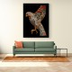 Abstract style Falcon Arabic calligraphy wall art Abstract style Falcon Arabic calligraphy wall art