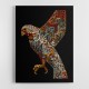 Abstract style Falcon Arabic calligraphy wall art Abstract style Falcon Arabic calligraphy wall art