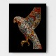 Abstract style Falcon Arabic calligraphy wall art Abstract style Falcon Arabic calligraphy wall art