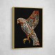 Abstract style Falcon Arabic calligraphy wall art Abstract style Falcon Arabic calligraphy wall art