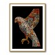 Abstract style Falcon Arabic calligraphy wall art Abstract style Falcon Arabic calligraphy wall art