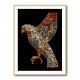 Abstract style Falcon Arabic calligraphy wall art Abstract style Falcon Arabic calligraphy wall art