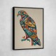 Abstract style Falcon Arabic calligraphy wall art 4 Abstract style Falcon Arabic calligraphy wall art 4