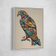Abstract style Falcon Arabic calligraphy wall art 4 Abstract style Falcon Arabic calligraphy wall art 4