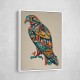 Abstract style Falcon Arabic calligraphy wall art 4 Abstract style Falcon Arabic calligraphy wall art 4