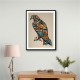 Abstract style Falcon Arabic calligraphy wall art 4 Abstract style Falcon Arabic calligraphy wall art 4