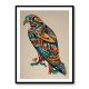 Abstract style Falcon Arabic calligraphy wall art 4 Abstract style Falcon Arabic calligraphy wall art 4