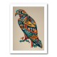 Abstract style Falcon Arabic calligraphy wall art 4 Abstract style Falcon Arabic calligraphy wall art 4