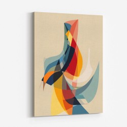 Bold Abstract style Arabic calligraphy wall art 