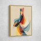 Bold Abstract style Arabic calligraphy wall art Bold Abstract style Arabic calligraphy wall art