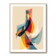 Bold Abstract style Arabic calligraphy wall art Bold Abstract style Arabic calligraphy wall art