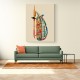 Burj Al Arab In Arabic Calligraphy Style Wall Art 1 Burj Al Arab In Arabic Calligraphy Style Wall Art 1