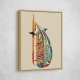 Burj Al Arab In Arabic Calligraphy Style Wall Art 1 Burj Al Arab In Arabic Calligraphy Style Wall Art 1