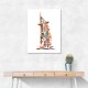 Burj Al Arab In Arabic Calligraphy Style Wall Art 2 Burj Al Arab In Arabic Calligraphy Style Wall Art 2