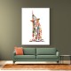Burj Al Arab In Arabic Calligraphy Style Wall Art 2 Burj Al Arab In Arabic Calligraphy Style Wall Art 2