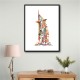 Burj Al Arab In Arabic Calligraphy Style Wall Art 2 Burj Al Arab In Arabic Calligraphy Style Wall Art 2