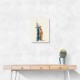 Burj Al Arab In Arabic Calligraphy Style Wall Art 5 Burj Al Arab In Arabic Calligraphy Style Wall Art 5