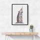 Burj Al Arab In Arabic Calligraphy Style art Burj Al Arab In Arabic Calligraphy Style art