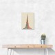 Burj Khalifa in Arabic Calligraphy Style Wall Art 3