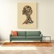 Calligraphy head 1 Wall Art