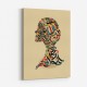 Calligraphy head 1 Wall Art