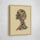 Calligraphy head 1 Wall Art