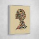 Calligraphy head 1 Wall Art