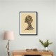 Calligraphy head 1 Wall Art