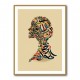 Calligraphy head 1 Wall Art