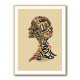 Calligraphy head 1 Wall Art