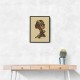 Calligraphy head 2 Wall Art Calligraphy head 2 Wall Art