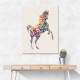 Colourful Calligraphy Horse 1 Wall Art Colourful Calligraphy Horse 1 Wall Art