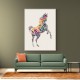 Colourful Calligraphy Horse 1 Wall Art Colourful Calligraphy Horse 1 Wall Art