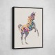 Colourful Calligraphy Horse 1 Wall Art Colourful Calligraphy Horse 1 Wall Art